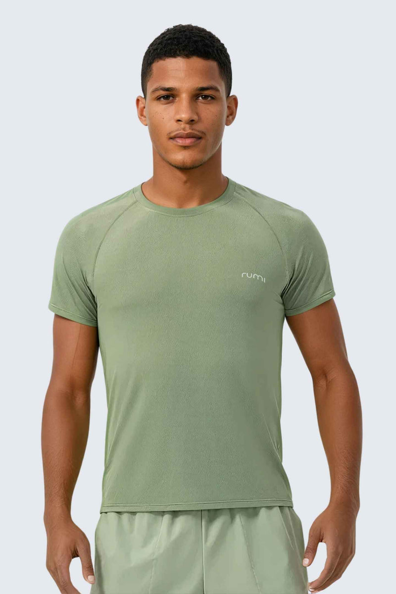 WU Sun Fit Tee Terra - Pistachio