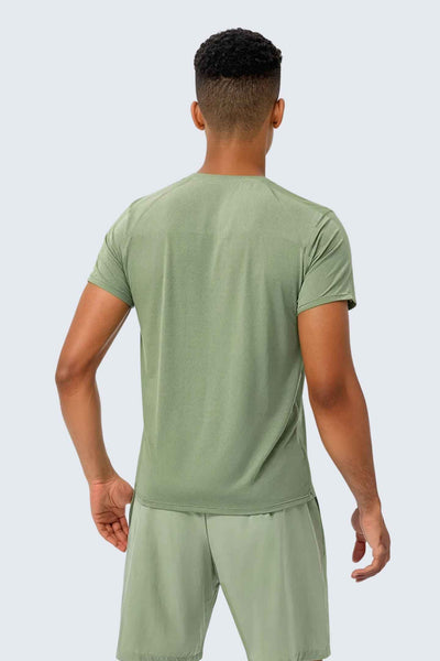 WU Sun Fit Tee Terra - Pistachio