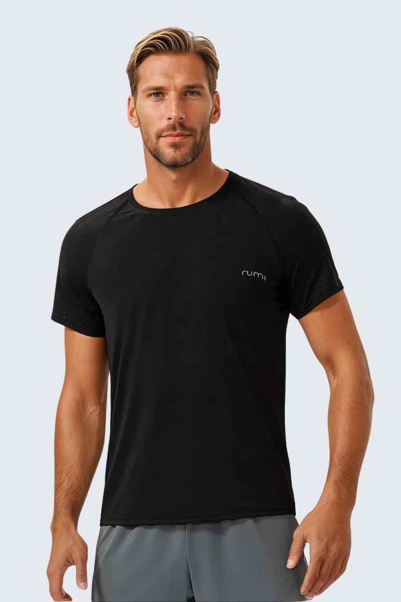 WU Sun Fit Tee Terra - Black