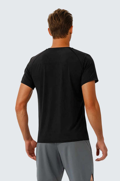 WU Sun Fit Tee Terra - Black