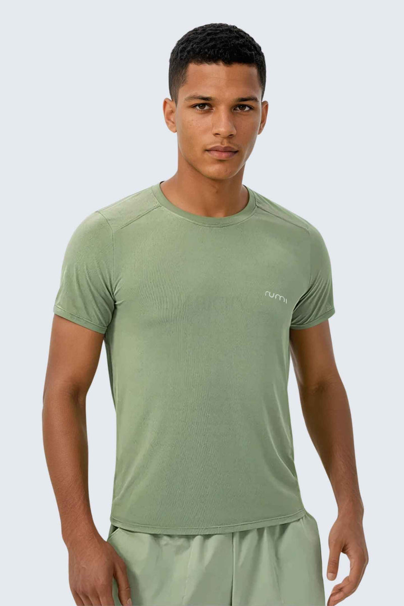 WU Sun Fit Tee Terra - Pistachio